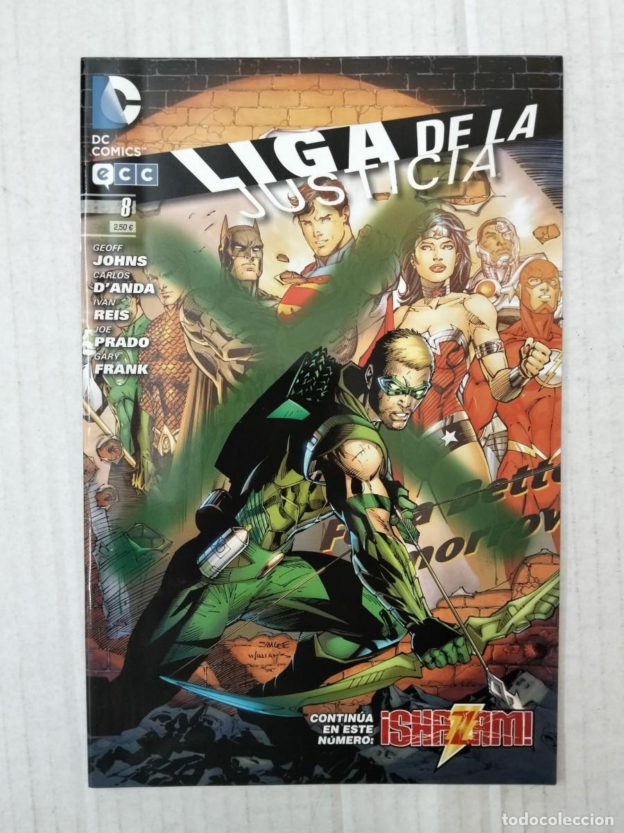 C&oacute;mics: LIGA DE LA JUSTICIA n&ordm; 8. Johns, Reis, Frank... ECC