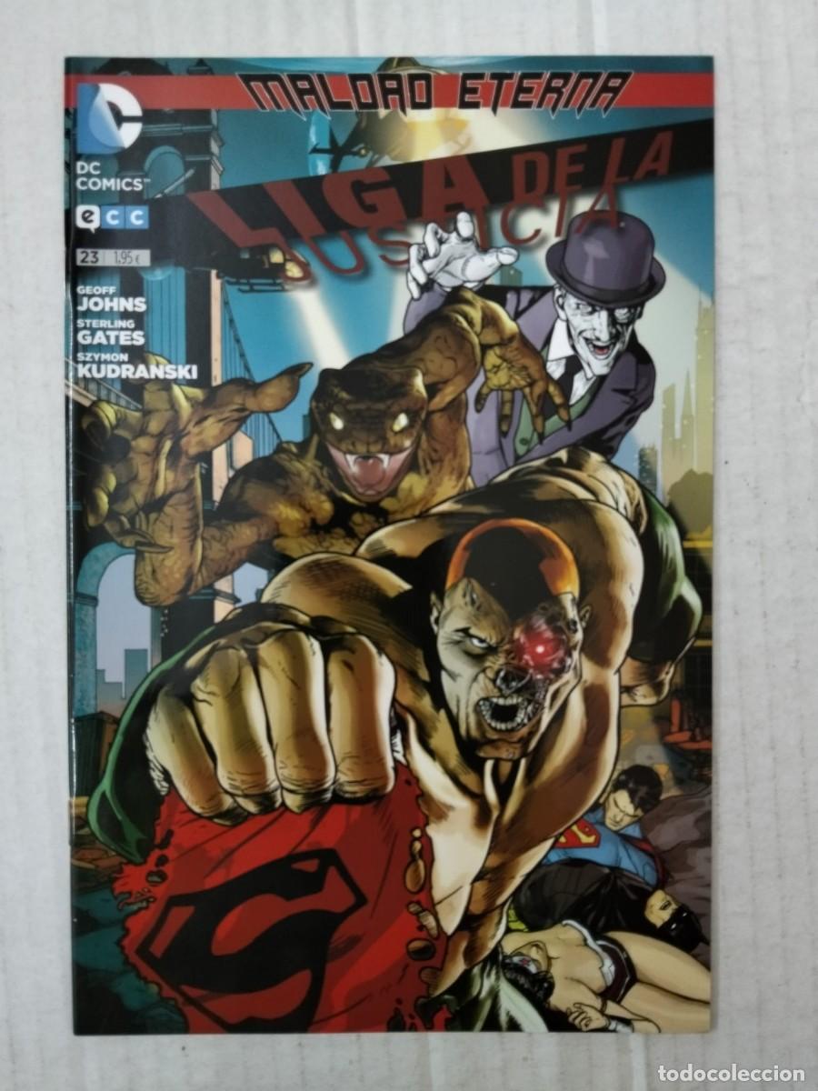 C&oacute;mics: LIGA DE LA JUSTICIA n&ordm; 23. MALDAD ETERNA. ECC