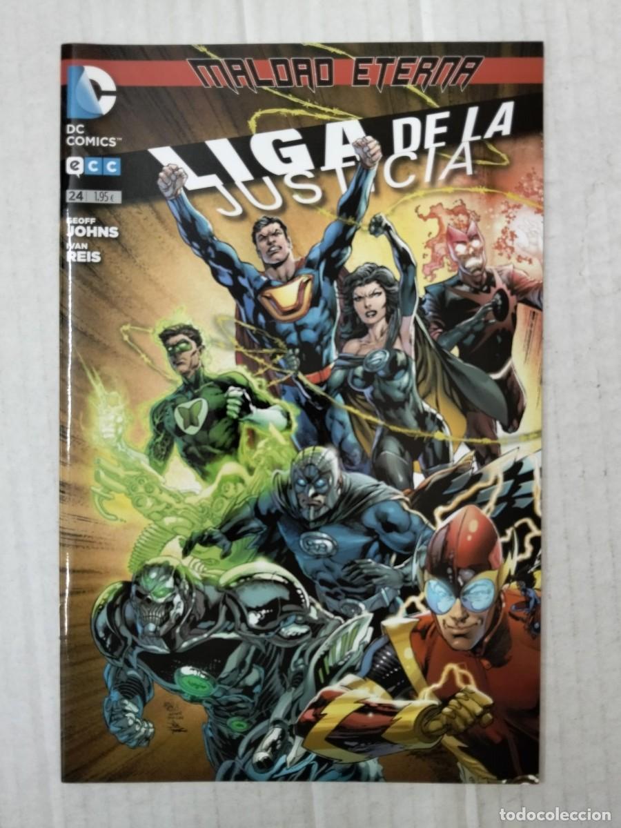 C&oacute;mics: LIGA DE LA JUSTICIA n&ordm; 24. MALDAD ETERNA. ECC