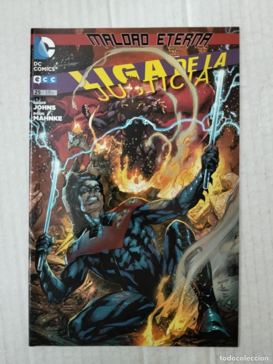 C&oacute;mics: LIGA DE LA JUSTICIA n&ordm; 25. MALDAD ETERNA. ECC