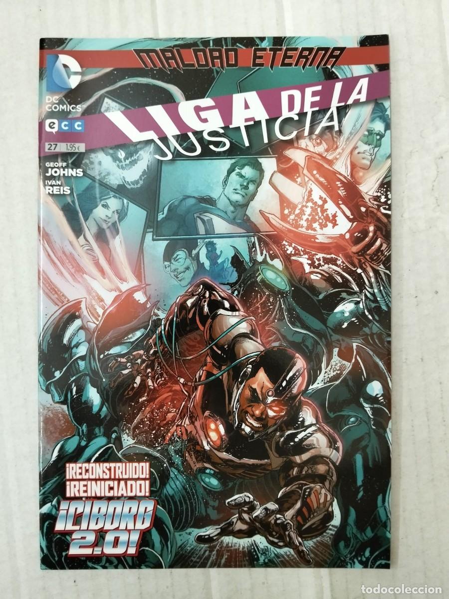 C&oacute;mics: LIGA DE LA JUSTICIA n&ordm; 27. MALDAD ETERNA. ECC