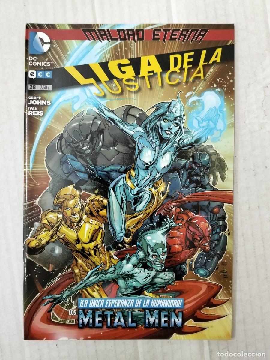 C&oacute;mics: LIGA DE LA JUSTICIA n&ordm; 28. MALDAD ETERNA. ECC