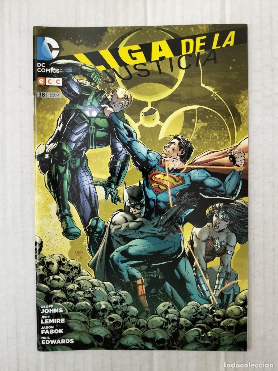 C&oacute;mics: LIGA DE LA JUSTICIA n&ordm; 38. Johns, Lemire, Fabok... ECC