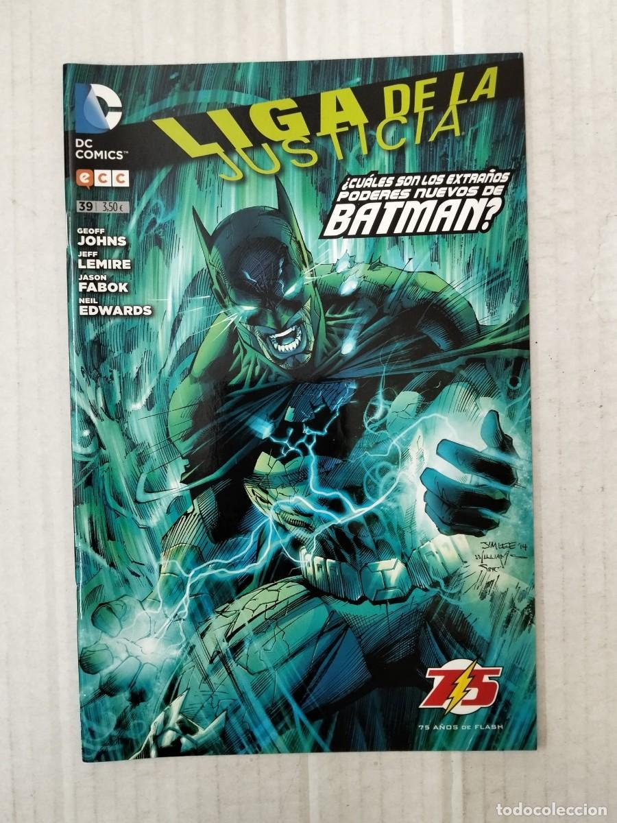 C&oacute;mics: LIGA DE LA JUSTICIA n&ordm; 39. Johns, Lemire, Fabok... ECC