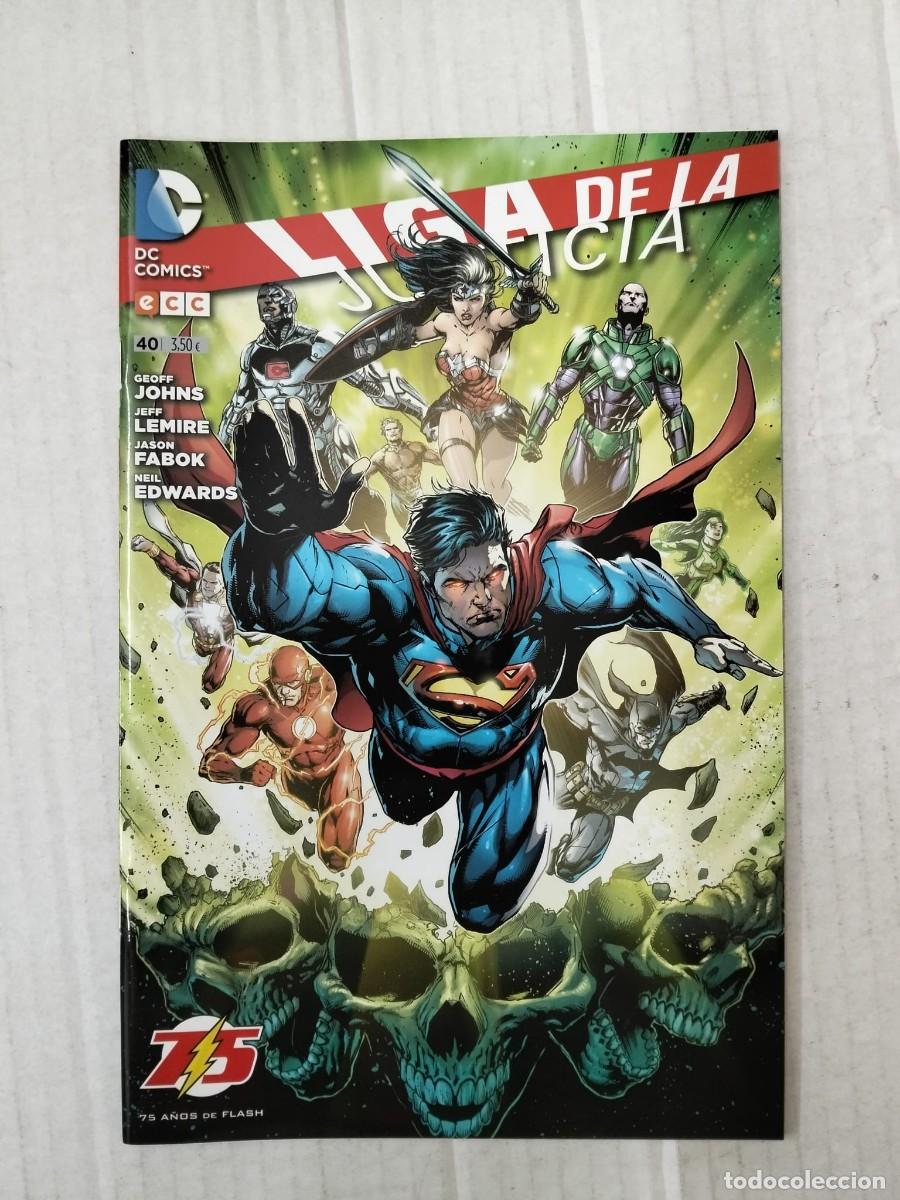 C&oacute;mics: LIGA DE LA JUSTICIA n&ordm; 40. Johns, Lemire, Fabok... ECC