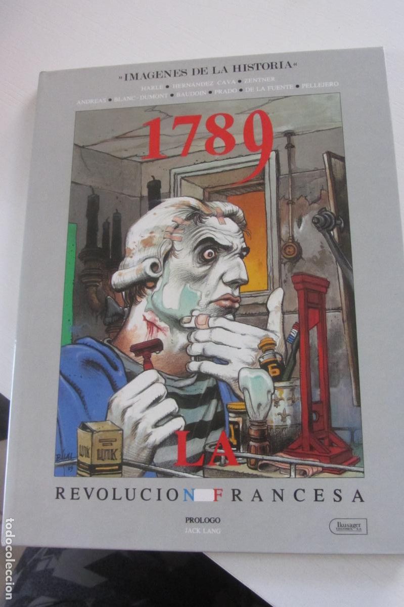 C&oacute;mics: 1789 LA REVOLUCI&Oacute;N FRANCESA IMAGENES DE LA HISTORIA N&ordm; 19 VARIOS AUTORES IKUSAG IKUSAGER 1982 ARX369