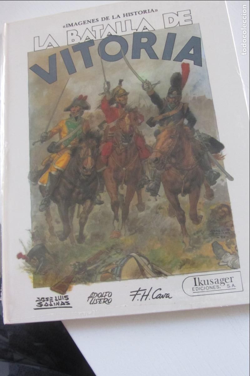 C&oacute;mics: LA BATALLA DE VITORIA SALINAS / USERO / CAVA PRECINTADO IMAGENES DE LA HISTORIA IKUSAGER 1982 ARX369