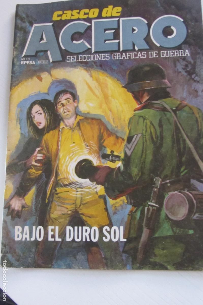 Comics : CASCO DE ACERO N&ordm; 10 - BAJO EL DURO SOL ARMANDO S&Aacute;NCHEZ- 1981 EPESA ARX363