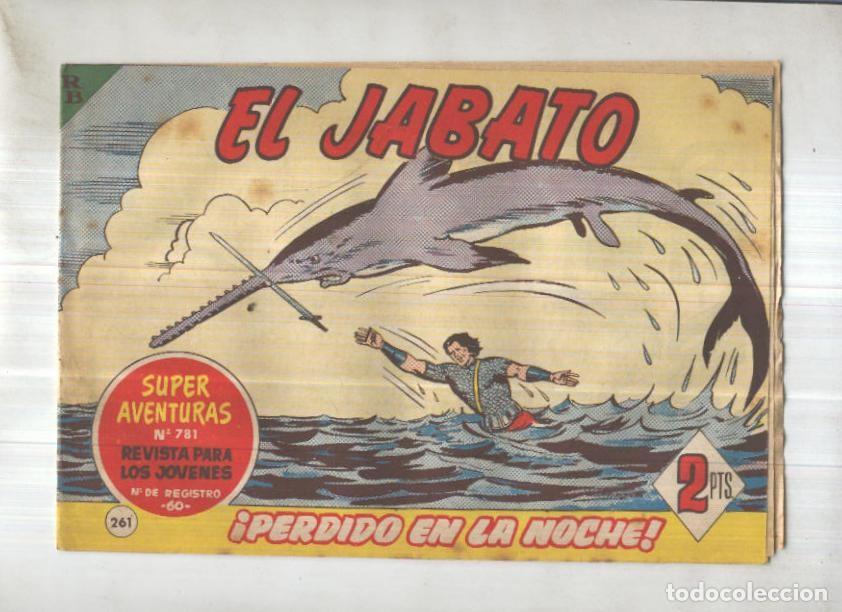 Comics: Bruguera: El Jabato numero 261: Perdido en la noche - Victor Mora-Francisco Darnis