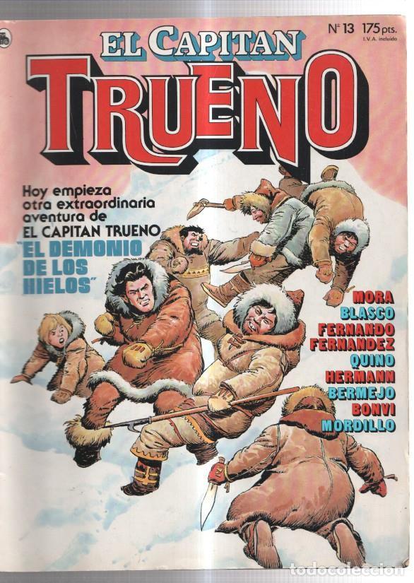 Fumetti: Bruguera: El Capitan Trueno revista numero 13: El demonio de los hielos - Varios