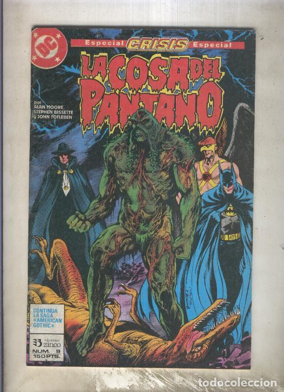 Comics: La Cosa del Pantano Saga American Ghothic numero 09 - Alan Moore - Stephen Bissette - John Totleben