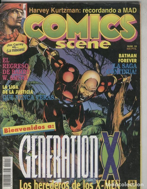 Comics: Comics Scene numero 18; El hombre de goma - Varios