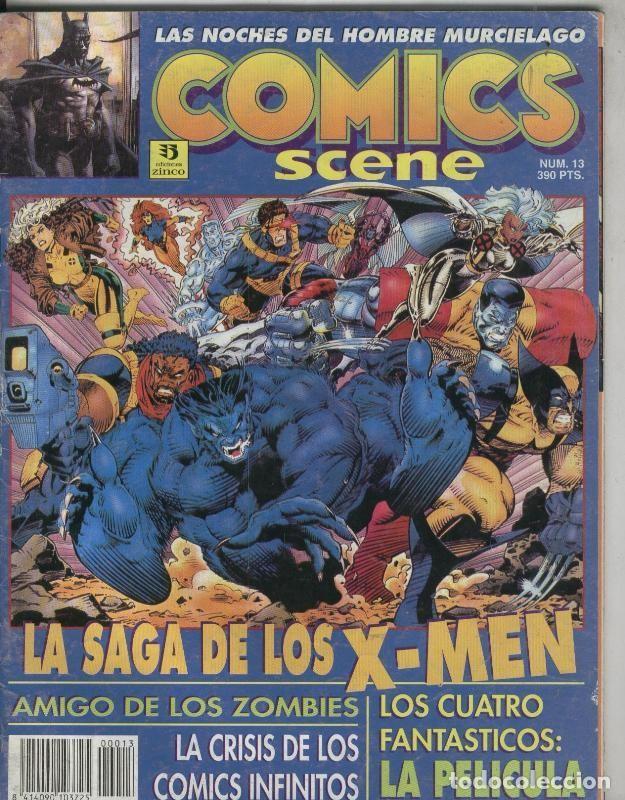 Comics: Revista Comics Scene numero 13: Los cuatro fantasticos,la pelicula - Varios