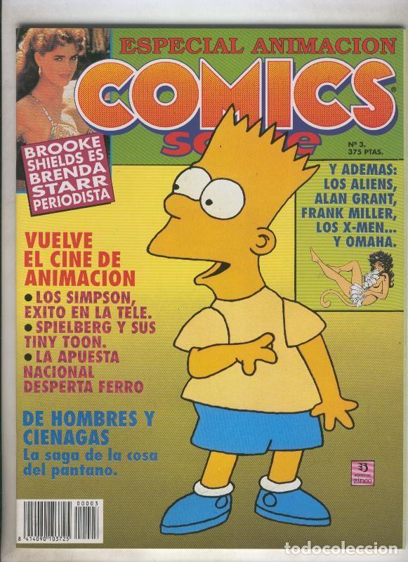 Comics : Revista Comics Scene numero 03: Brooke Shields - Varios