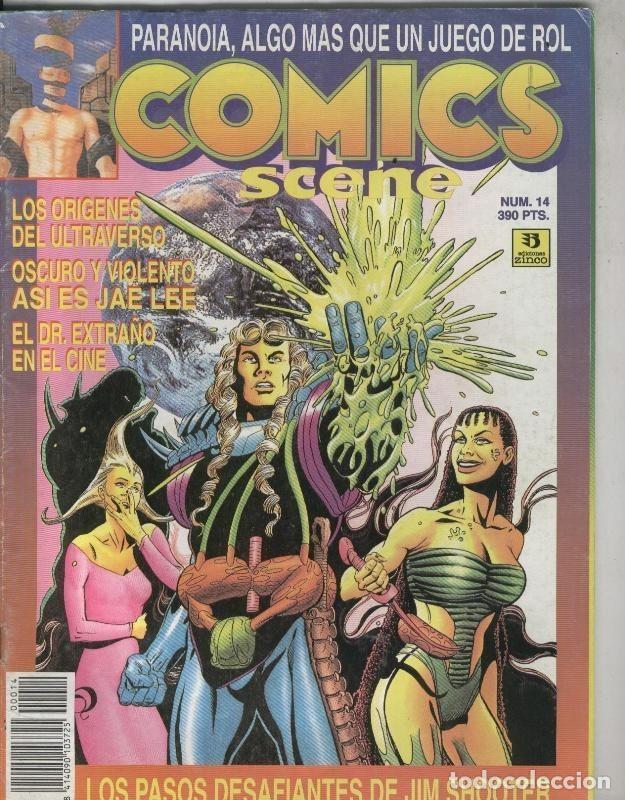 Comics: Revista Comics Scene numero 14; Jim Shooter - Varios