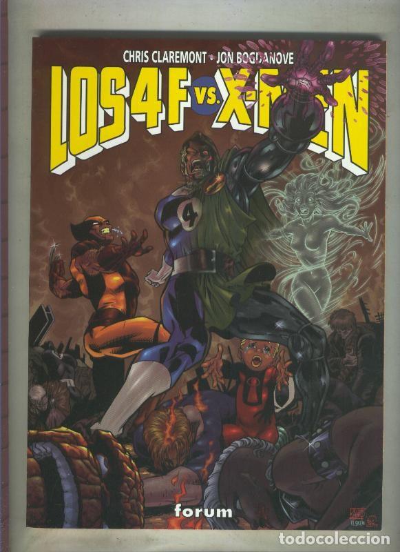 Comics: Los 4 Fantasticos vs X Men - Chris Claremont - Jon Bogdanove