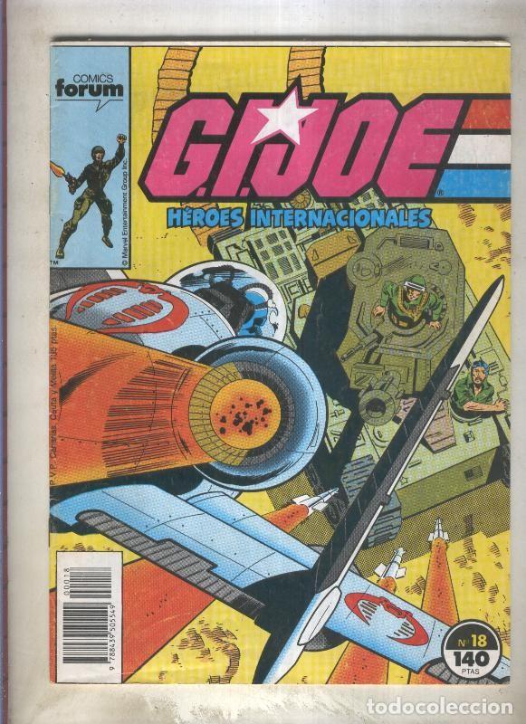 Comics: G.I.Joe (comando Gijoe) numero 18 (numerado 1 en trasera) - Varios