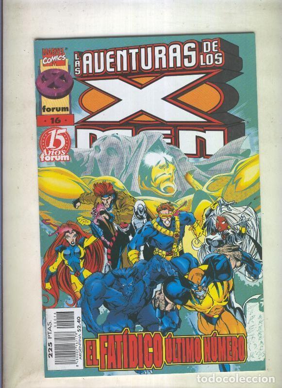Comics: Las Nuevas Aventuras de los X Men volumen 2 numero 16 (fin de esta serie) - Varios