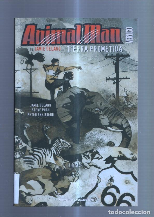 Comics: Animal Man: Tierra prometida - Jamie Delano - Steve Pugh