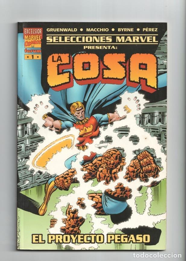 C&oacute;mics: Planeta: Selecciones Marvel numero 01: La Cosa: El proyecto pegaso - Gruenwald-Macchio-Byrne-Perez