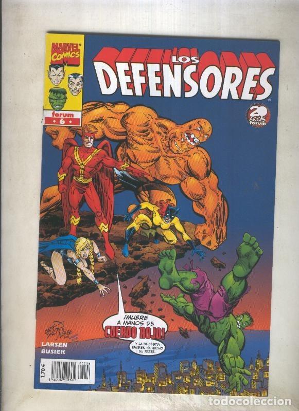 C&oacute;mics: Los Defensores numero 06: Estruendo en el cielo - Larsen-Busiek-Janson