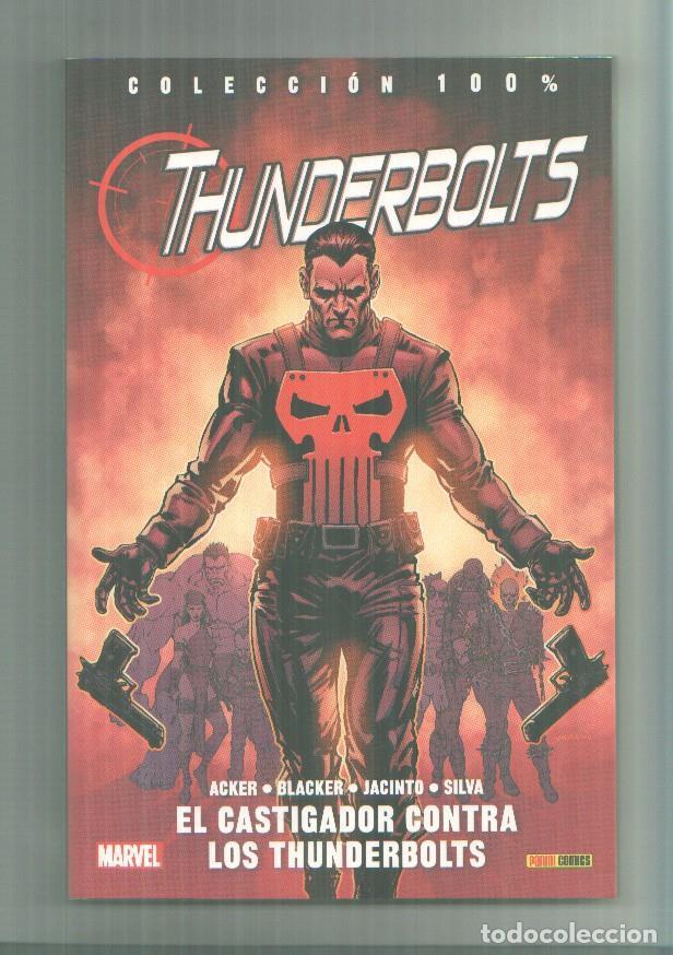 Comics: Panini: Coleccion 100%: Thunderbolts numero 5: El castigador contra los thunderbolts - Acker, Blacke