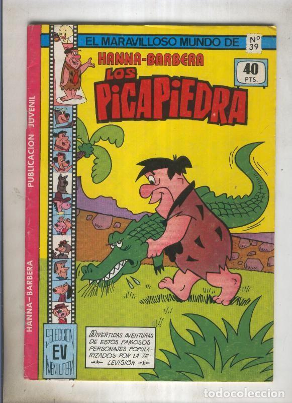 C&oacute;mics: El Maravilloso mundo de Hanna Barbera numero 39: Los picapiedras - Hanna Barbera