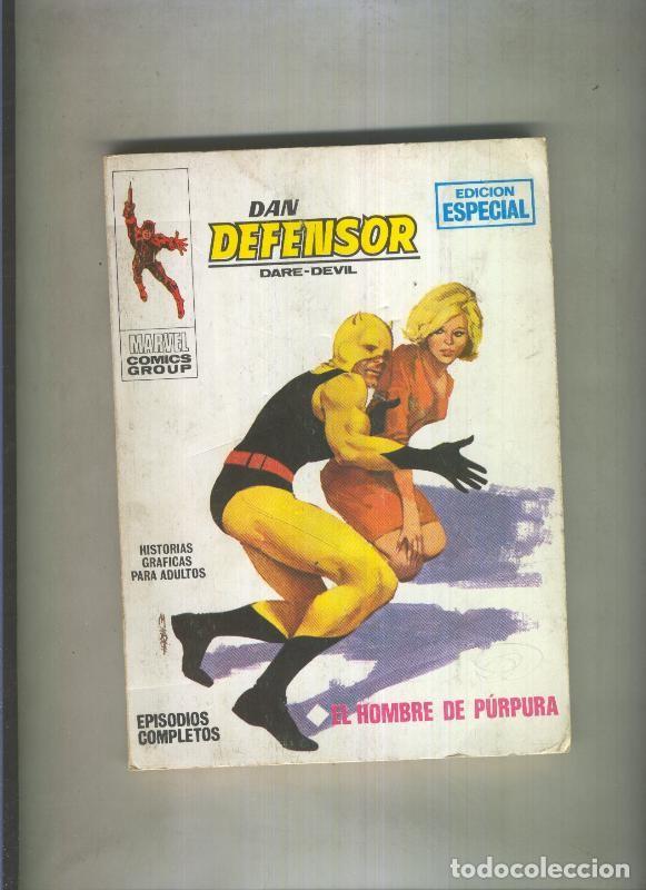 C&oacute;mics: Dan Defensor tapa carton numero 02 - varios