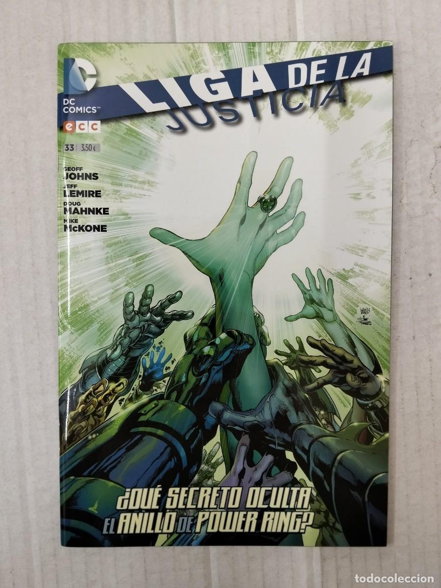 C&oacute;mics: LIGA DE LA JUSTICIA n&ordm; 33. Johns, Lemire, Mahnke, McKone. ECC