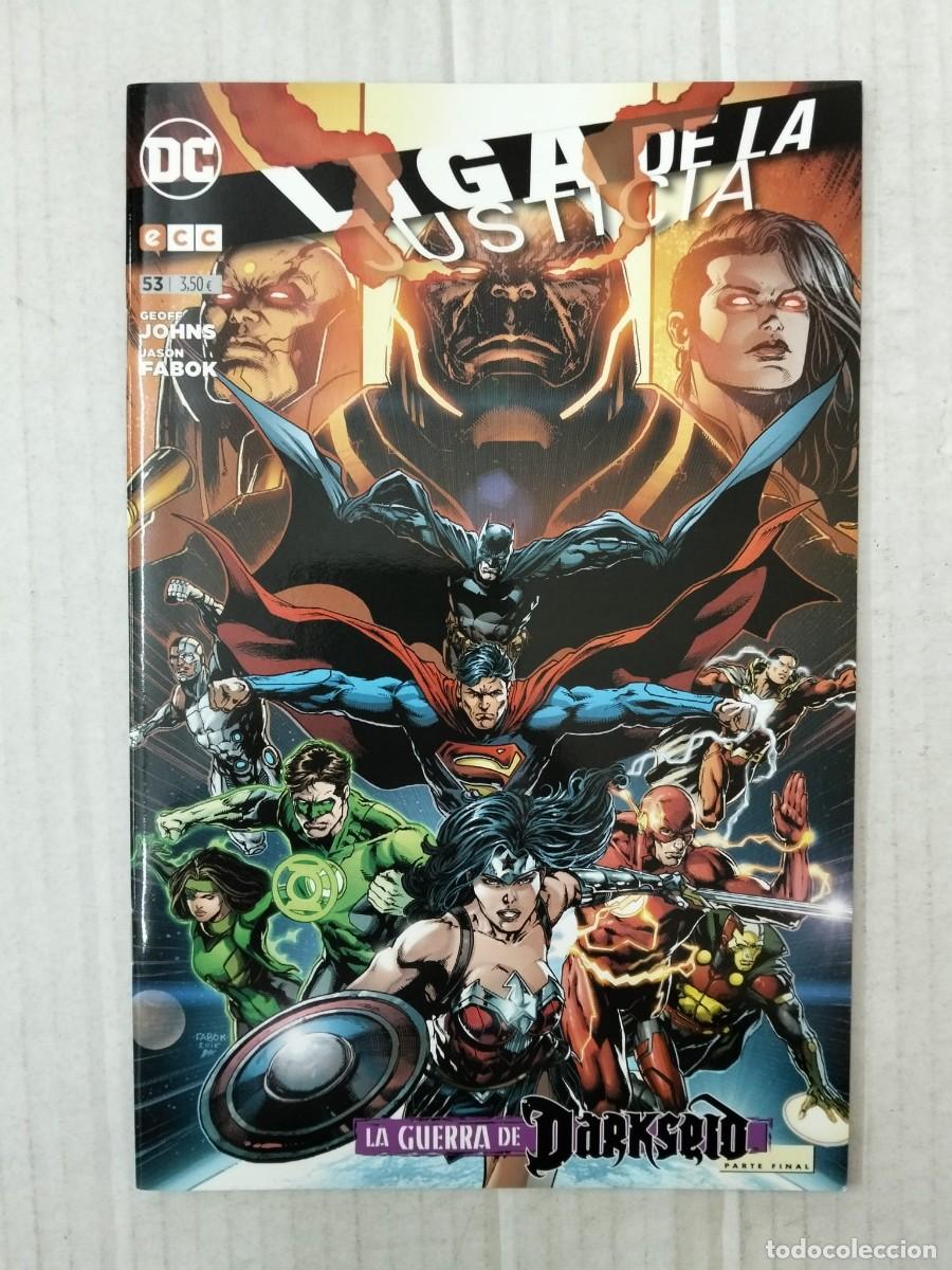 C&oacute;mics: LIGA DE LA JUSTICIA n&ordm; 53. LA GUERRA DE DARKSEID, PARTE FINAL. ECC