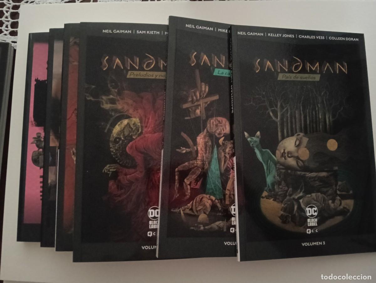 C&oacute;mics: LOTE de 14 tomos de Sandman NUEVOS (Incluye la serie completa + Obertura, Noches Eternas y Muerte)