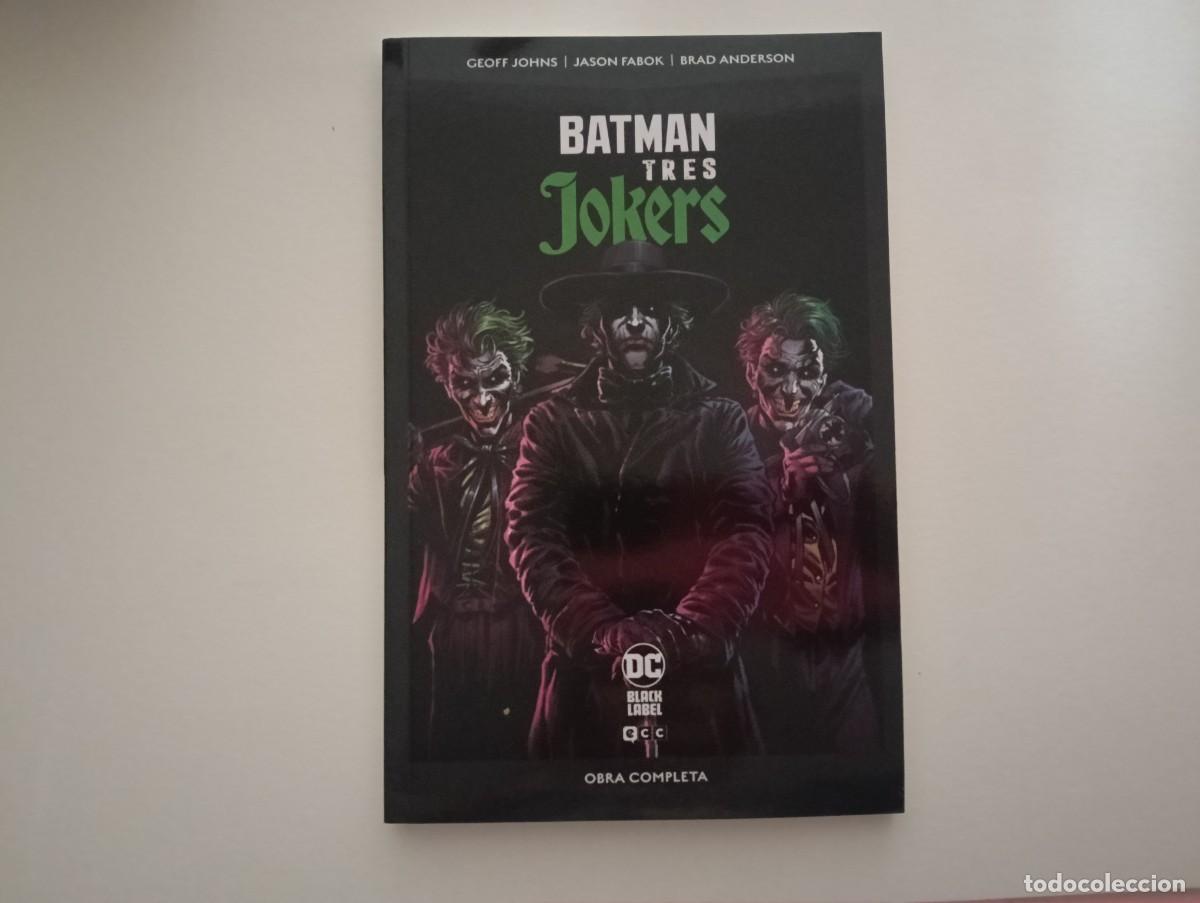 C&oacute;mics: C&oacute;mic Batman Tres Jokers de Geoff Johns, Jason Fabok y Brad Anderson. NUEVO