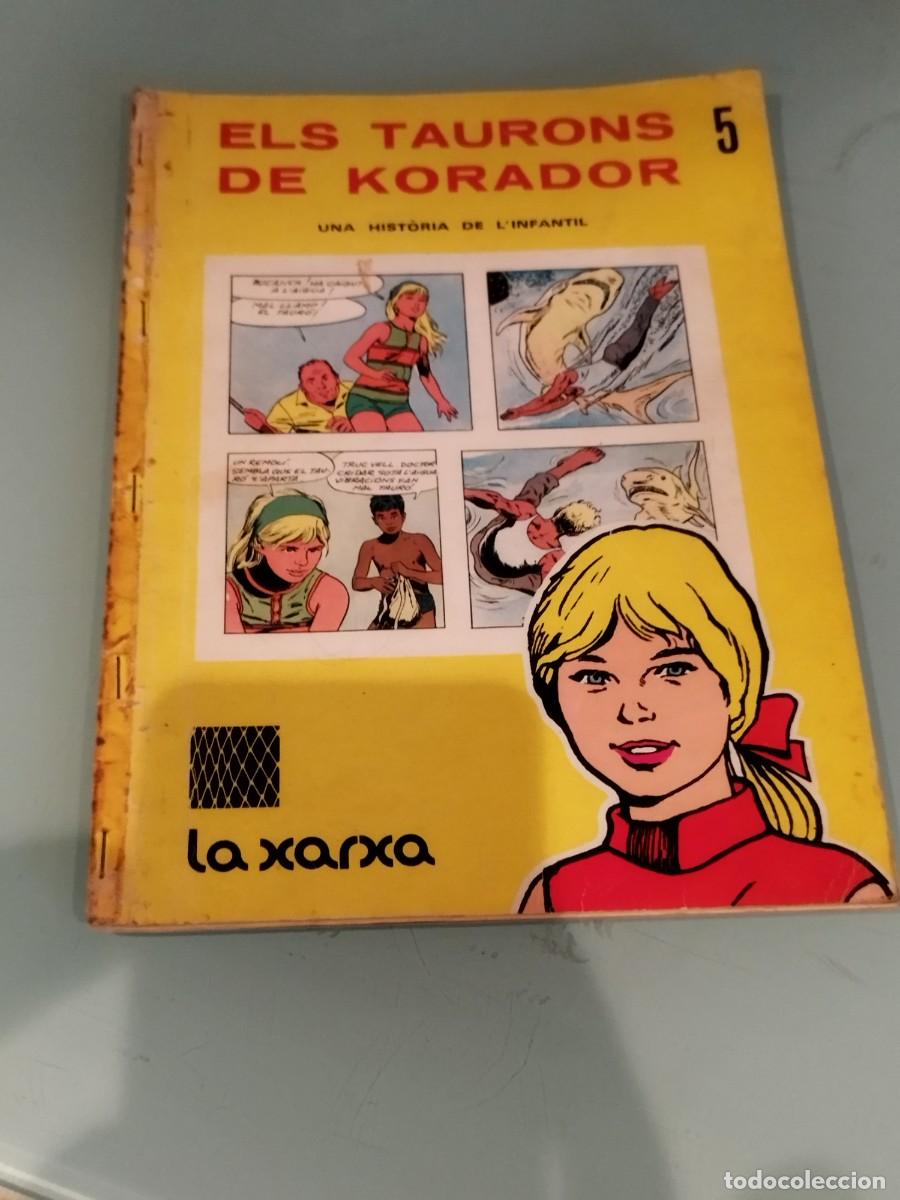 C&oacute;mics: C&oacute;mic Els taurons de Korador. N&deg; 5 de la colecci&oacute;n en catal&aacute;n La Xarxa