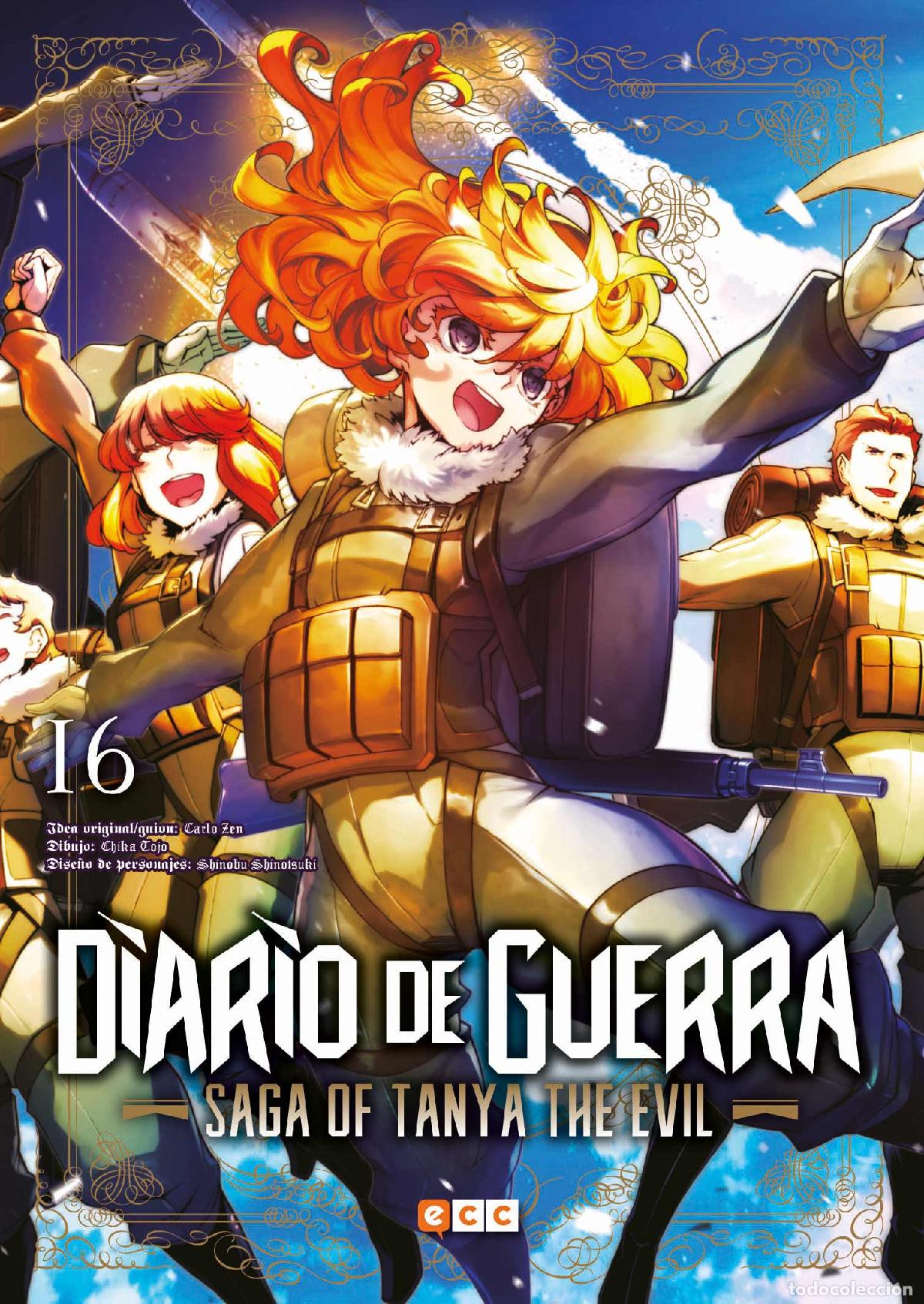 C&oacute;mics: Diario de guerra - Saga of Tanya the evil n&uacute;m. 16 - Carlo Zen, Chika Toujyou