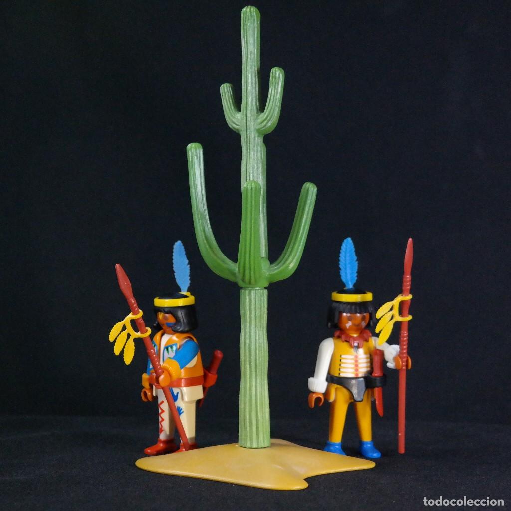 C&oacute;mics: Playmobil dos indios con cactus ☼