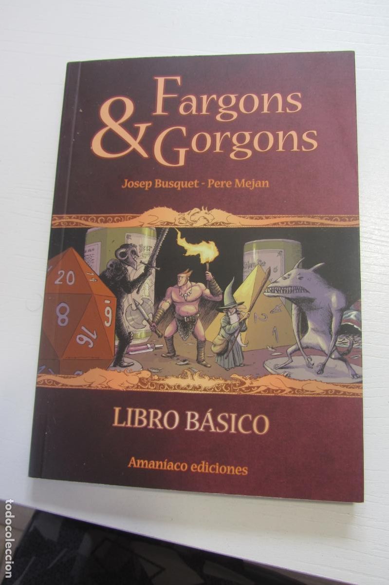 C&oacute;mics: FARGONS & GORGONS LIBRO B&Aacute;SICO JOSEP BUSQUET- PERE MEJAN AMANIACO EDICIONES ARX346