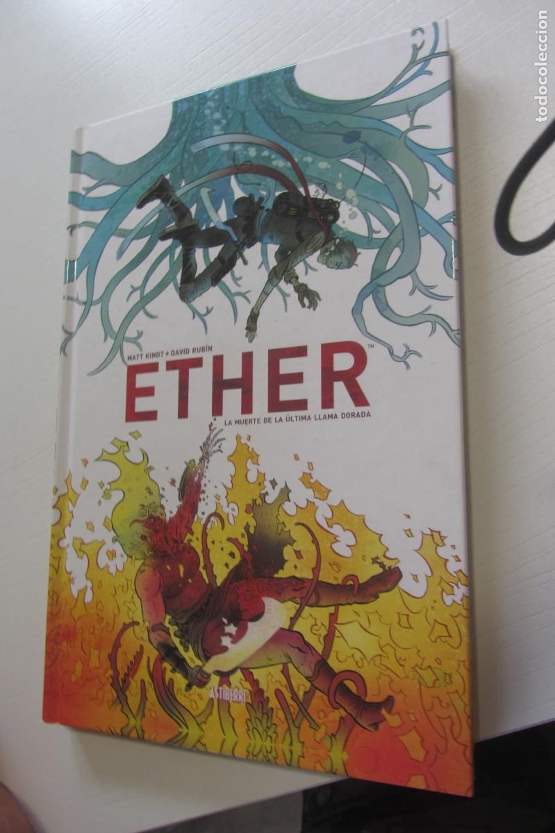 C&oacute;mics: ETHER, LA MUERTE DE LA ULTIMA LLAMA DORADA (MATT KI / DAVID RUBIN) ASTIBERRI - CARTONE ARX346