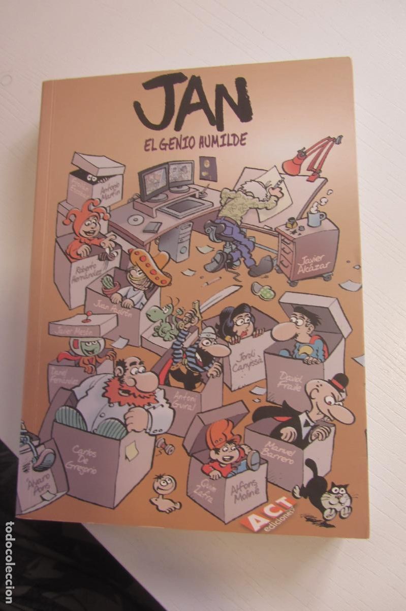 C&oacute;mics: JAN, EL GENIO HUMILDE (Vvaa) ACyT, 2017 ARX348