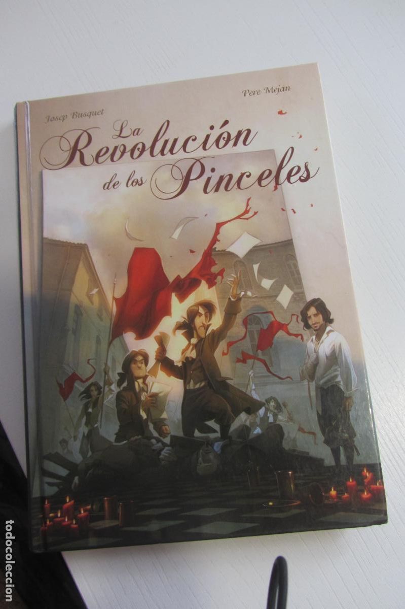 C&oacute;mics: LA REVOLUCI&Oacute;N DE LOS PINCELES -- JOSEP BUSQUET / PERE MEJAN dolmen ARX328
