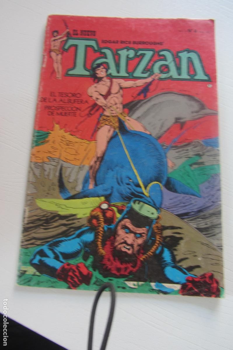 C&oacute;mics: BEL NUEVO TARZAN EDGAR RICE BURROUGHS' VOL. 1 N&deg; 4 1979 Edgar Rice Burroughs' toutain arx73b