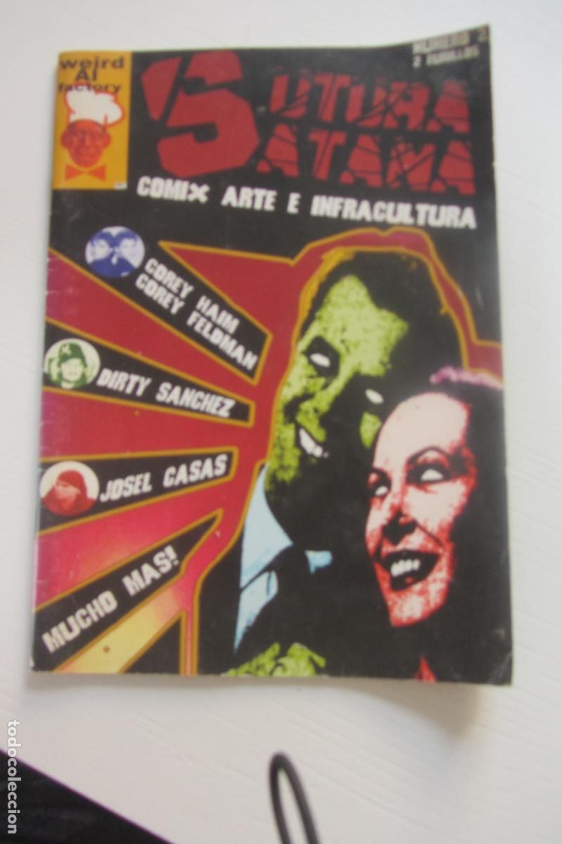 C&oacute;mics: FANZINE SUTURA SATANA N&ordm;2 COMIX ARTE INFRACULTURA UNDERGROUND PELICULAS MUSICA BIZARRO FREAK arx73b