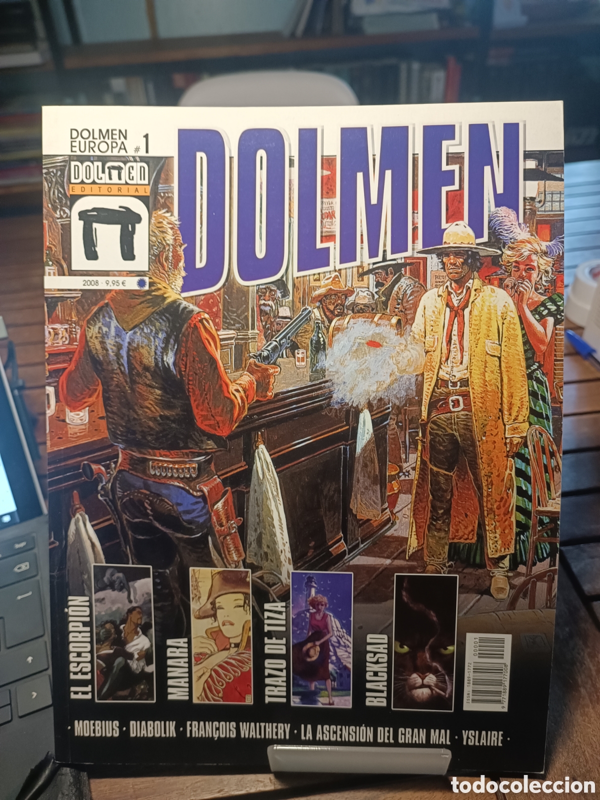 C&oacute;mics: DOLMEN EUROPA 1 EDITORIAL DOLMEN moebius Diabolik yslaire blacksad manara el escorpi&oacute;n 2008