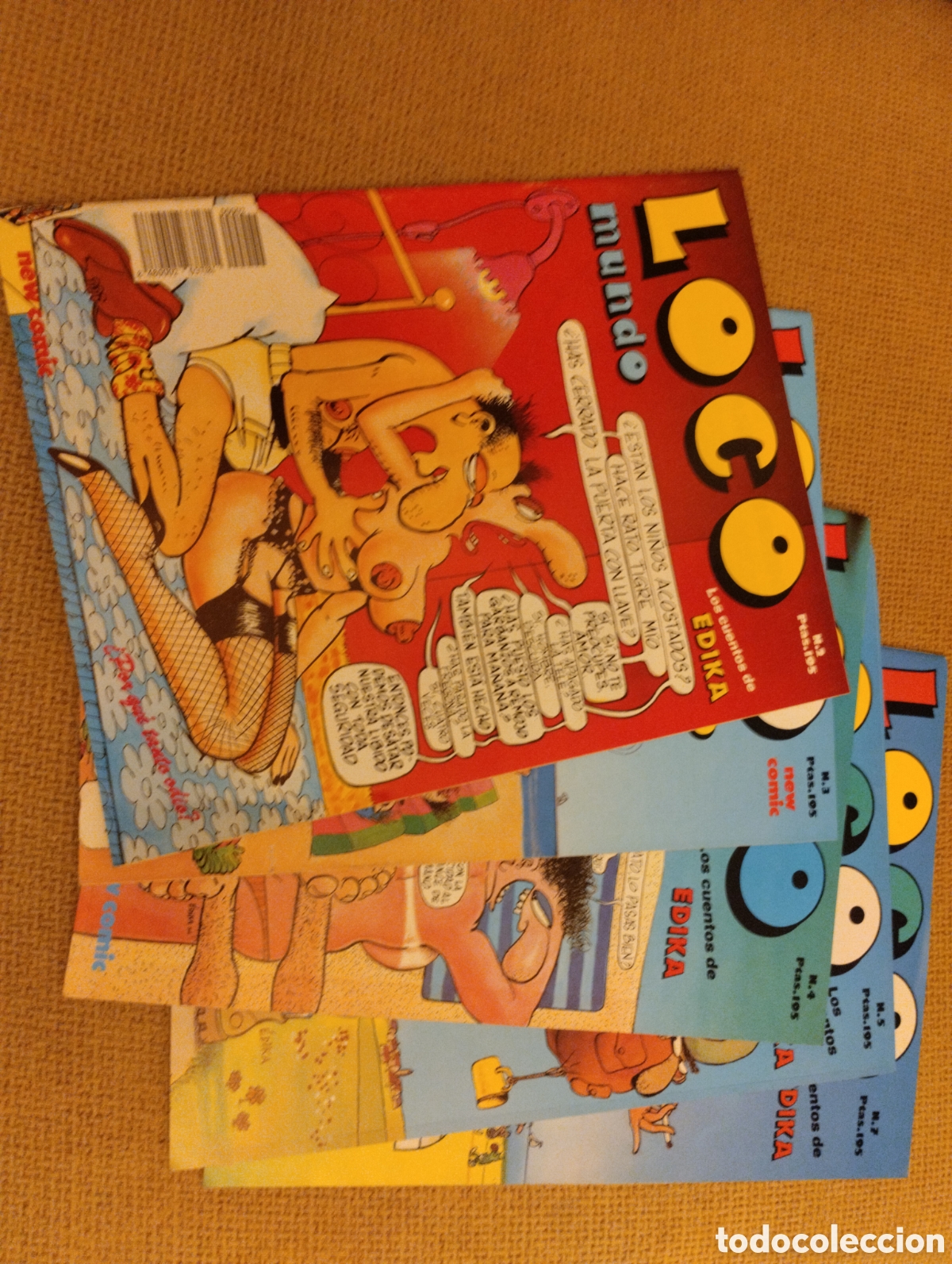C&oacute;mics: Lote comics eroticos Loco Mundo