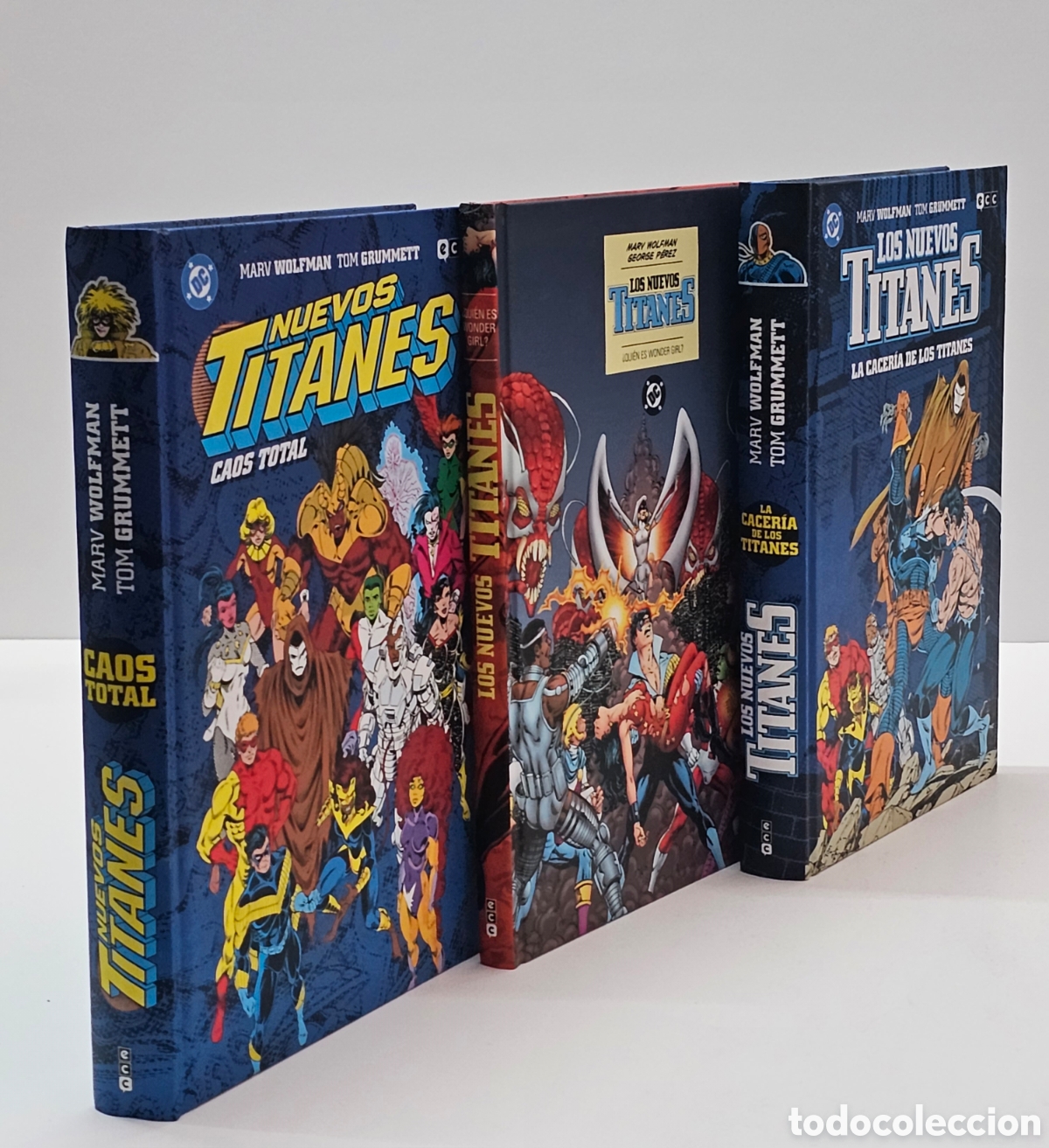 Los Nuevos Titanes (ECC) - Etapa Wolfman (3 Tomos)