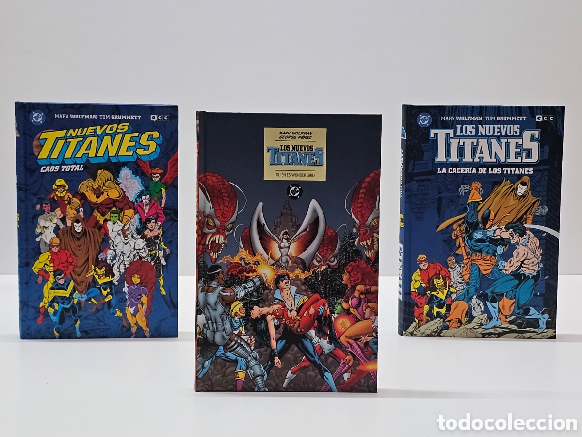 C&oacute;mics: Los Nuevos Titanes (ECC) - Etapa Wolfman (3 Tomos) - Foto 2