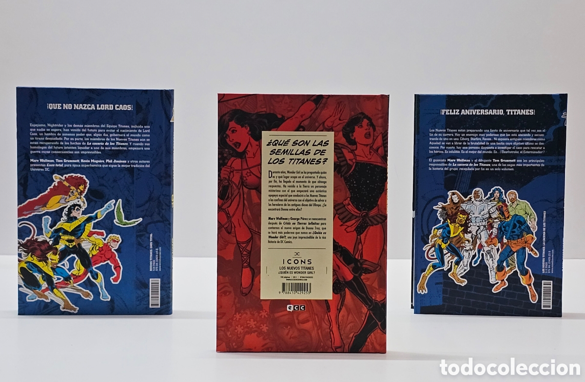C&oacute;mics: Los Nuevos Titanes (ECC) - Etapa Wolfman (3 Tomos) - Foto 3