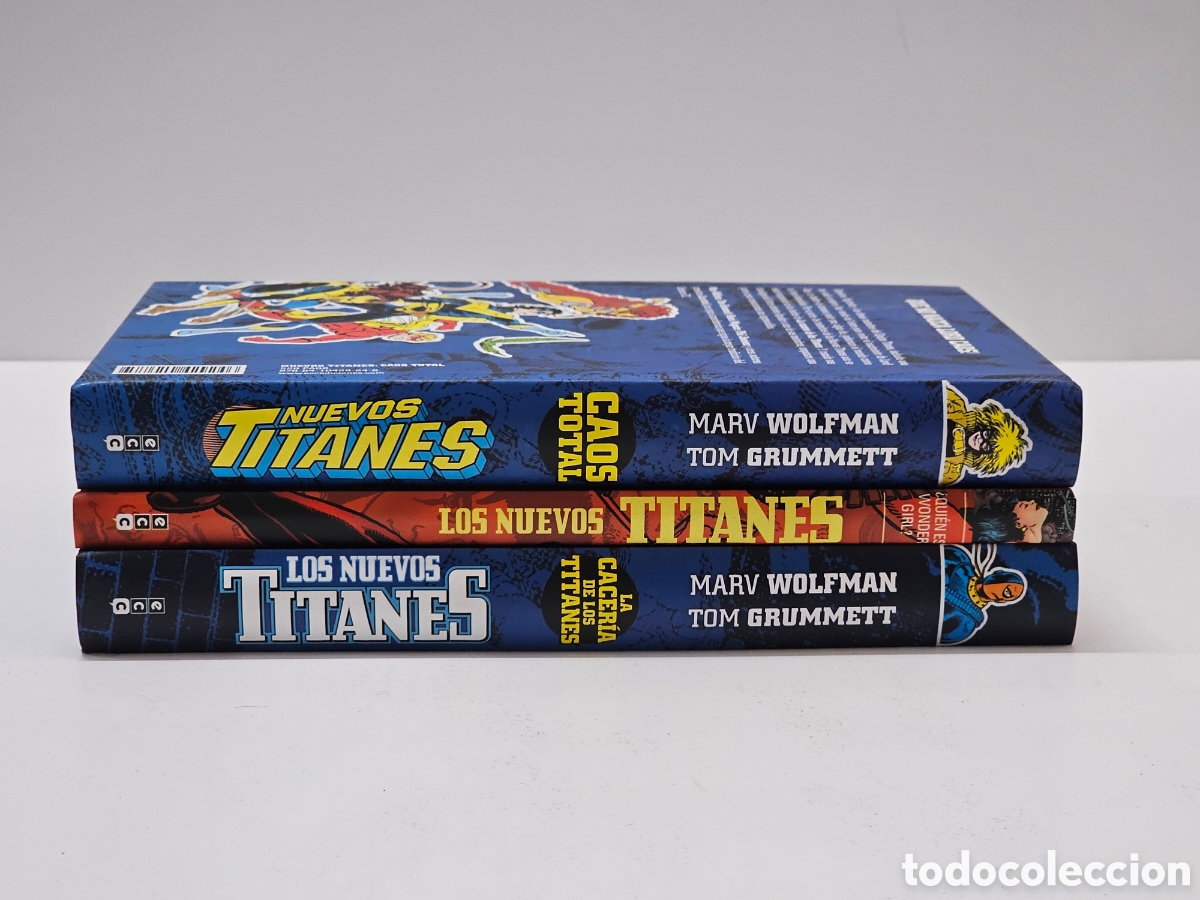 C&oacute;mics: Los Nuevos Titanes (ECC) - Etapa Wolfman (3 Tomos) - Foto 4