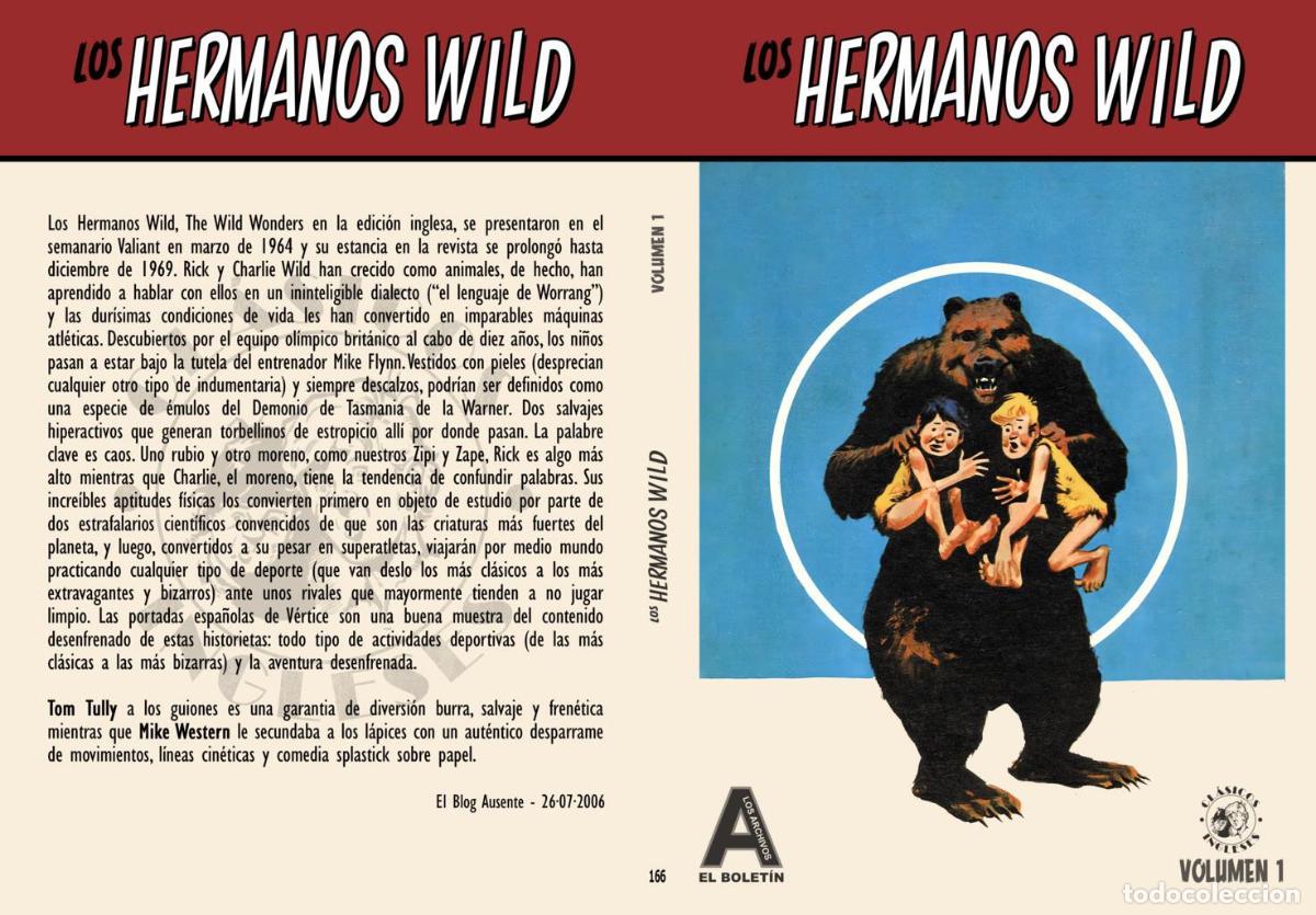 C&oacute;mics: Los Archivos de El Boletin volumen 172: Los Hermanos Wild vol 1 - Tom Tully - Mike Western