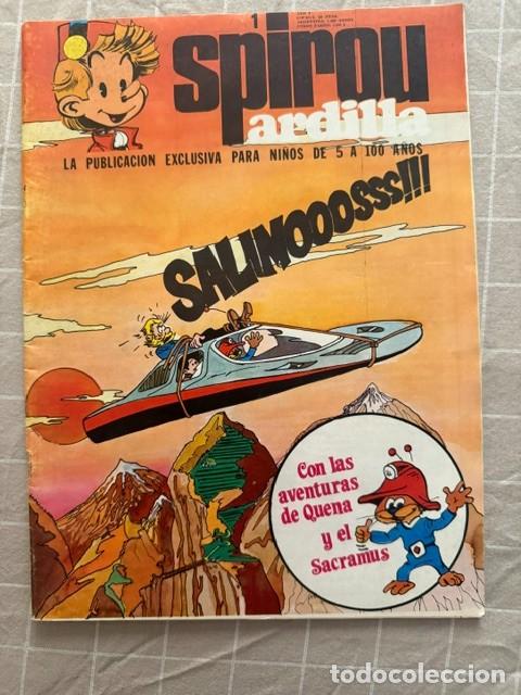 C&oacute;mics: SPIROU ARDILLA - 1 AL 15 COMPLETOS - INCLUYE POSTERS Y TAPAS DEL COLECCIONABLE - Foto 2