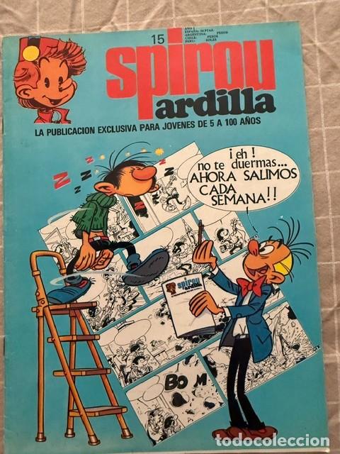 C&oacute;mics: SPIROU ARDILLA - 1 AL 15 COMPLETOS - INCLUYE POSTERS Y TAPAS DEL COLECCIONABLE - Foto 16